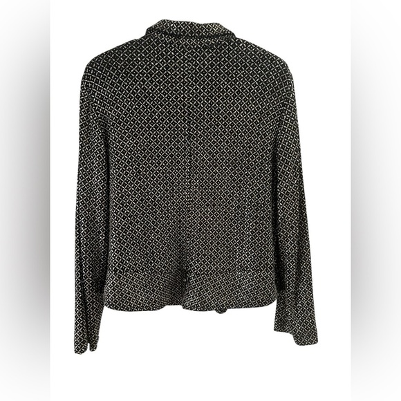 Ronni Nicole vintage sparkle long sleeve button down shirt - Picture 5 of 5